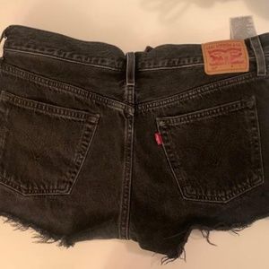 Levis Black Shorts